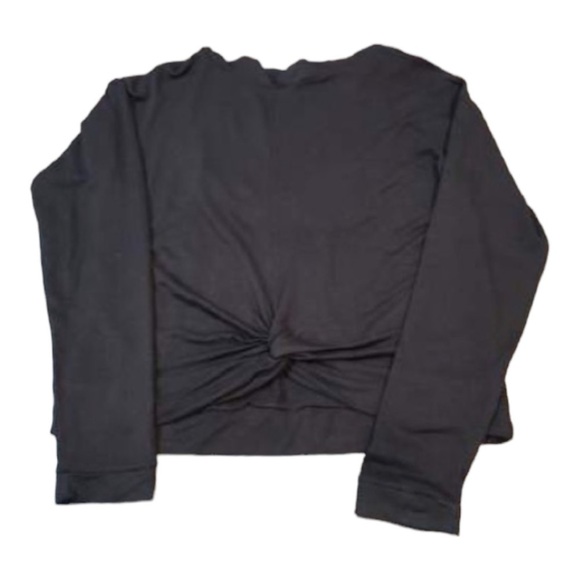 Zella Front Twist Black Lightweight Hoodie Size XL - Picture 1 of 2